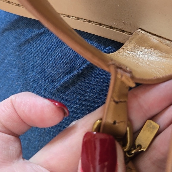 Coach Tan Leather Sandals - Picture 12 of 13